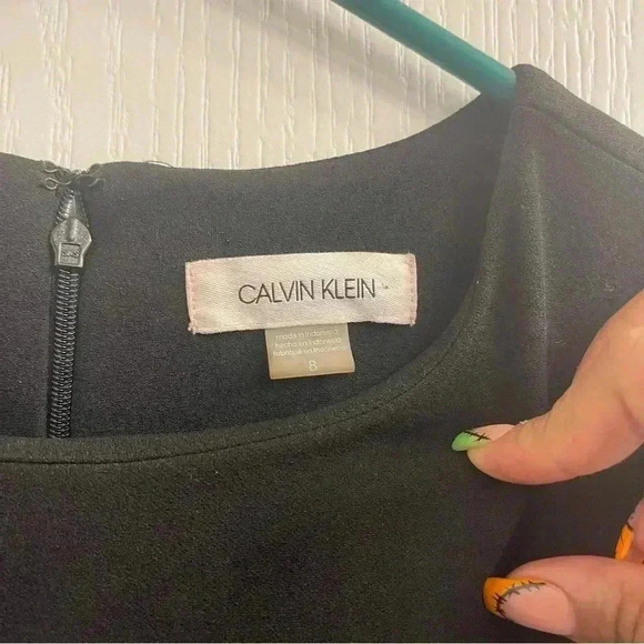 Calvin Klein Sleeveless Cocktail Dress - Picture 3 of 13
